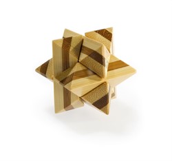 Eureka 3D Bamboo Puzzle - Superstar** (disponible uniquement dans le présentoir 52473120)