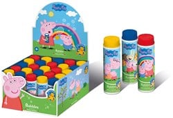 Pustefix flacon à bulles Peppa Pig - jouet extérieur amusant