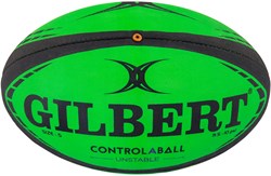 Gilbert ballon de rugby Control-A-Ball taille 5 vert noir ballon d'entraînement