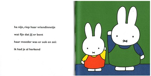 Mercis Nijntje livre d'enfants nuitée - tout-petits dès 2 ans-3