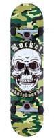 HOT Sports + Toys skateboard Combat Skull 7,75 pouces Rocket vert