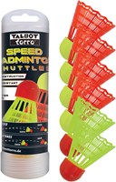 Schildkröt volants speed badminton - set de 6 pour l'extérieur