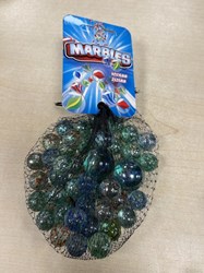 Set de billes 42 pièces - billes en verre colorées pour enfants