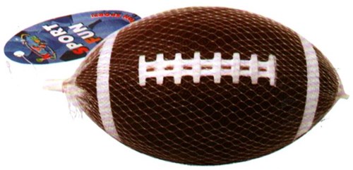 HOT Sports + Toys ballon de football américain mini en mousse 17,5 cm vert
