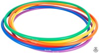 Spordas set de cerceaux jouet - 6 cerceaux ronds solides pour enfants