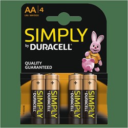 Goobay LR6 4-BL Duracell Simply Batterie à  usage unique AA Alcaline