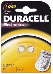 Pile bouton Duracell LR44 1.5V - 2 pièces jouets alcalins