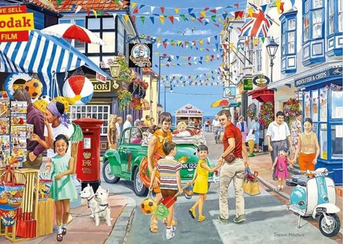 Gibsons puzzle plage 500XL grandes pièces adultes-2