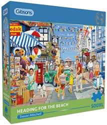 Gibsons puzzle plage 500XL grandes pièces adultes