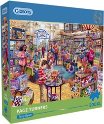 Gibsons puzzle 500XL - Page Turners puzzle adulte thème livres