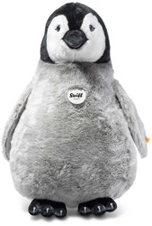 Steiff peluche pingouin Flaps - doudou, gris clair - 60 cm - jouet doux