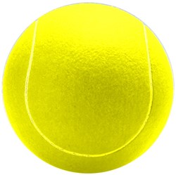 HOT Sports + Toys balle de tennis méga 23 cm jaune gonflable jouet