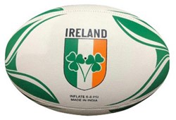Gioco ballon de rugby Irlande taille 5 - Ballon à thème international