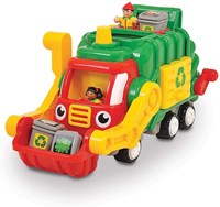 WOW Toys Flip n Tip Fred camion poubelle jouet avec effets sonores
