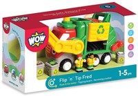 WOW Toys Flip n Tip Fred camion poubelle jouet avec effets sonores-3