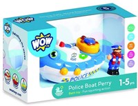 WOW Toys bateau de police jouet Perry pour enfants - jouet de bain-3