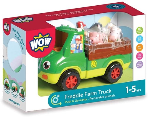 WOW Toys camion jouet Freddie Farm Truck coffret ferme pour enfants-3