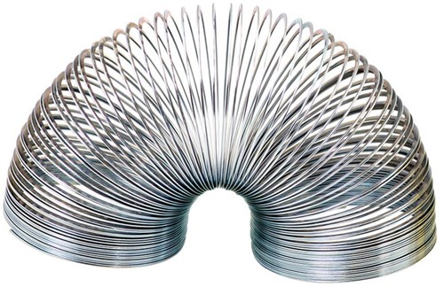 Keycraft ressort métallique mini jouet 3 cm argent pour enfants-2