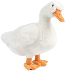 Living Nature peluche canard grande peluche oiseau jouet