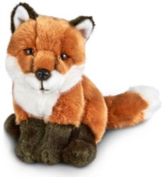 Living Nature peluche renard moyen 27 cm jouet durable