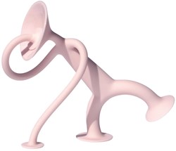Moluk OOGI figurine d'action rose 12cm jouet en caoutchouc silicone