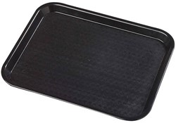 Dienblad 30x40cm zwart