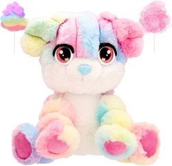 Cotton Cuties chiot peluche chien parfumé barbe à papa 30 cm