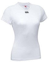 Canterbury t-shirt de sport femme manches courtes blanc - Baselayer hot M