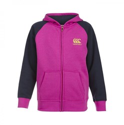 Canterbury sweat à capuche fille sport rose zippé taille 164
