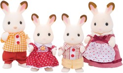 Sylvanian Families La Famille Lapin Chocolat 4150 Sylvanian Families La Famille Lapin Chocolat 4150