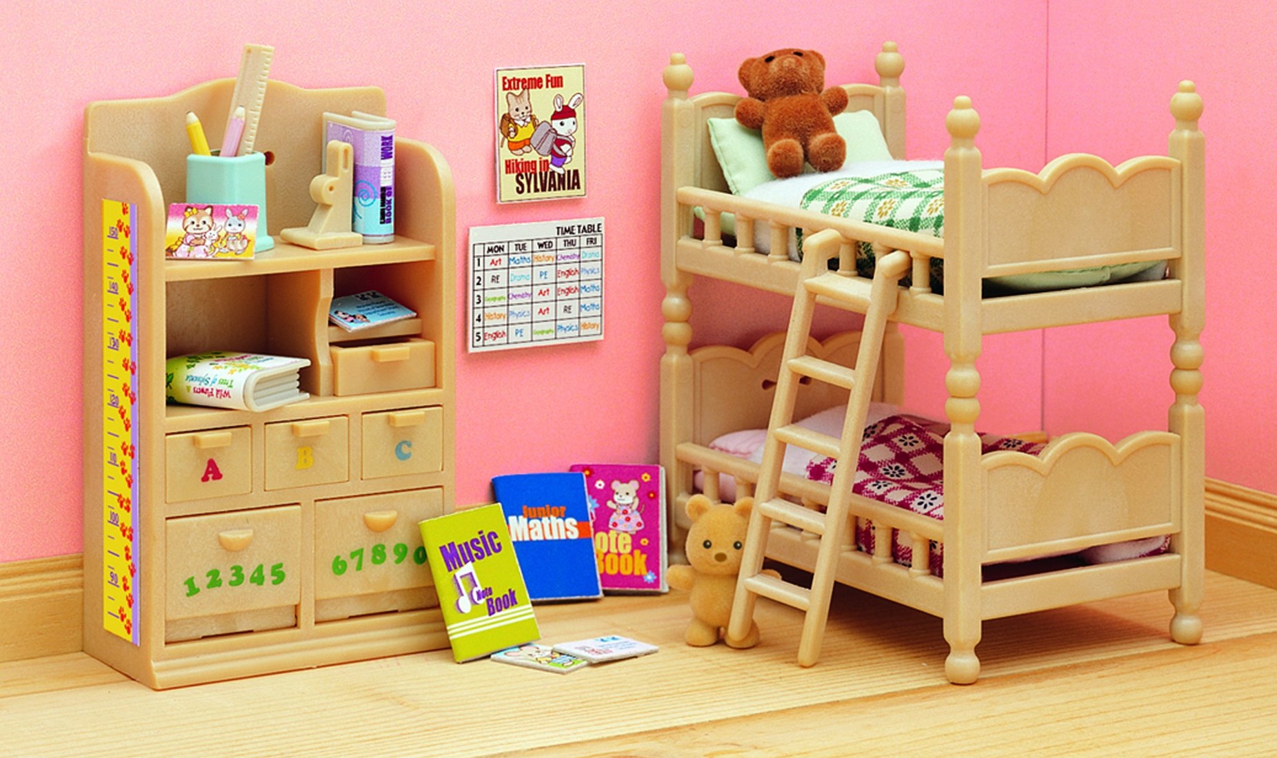 Sylvanian Families Le Mobilier Pour Chambre D Enfants 4254
