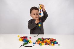 Perles d'attributs en bois TickiT