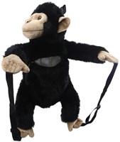 The Puppet Company sac à dos singe animal peluche pour enfants