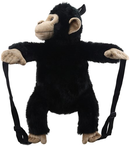 The Puppet Company sac à dos singe animal peluche pour enfants-2