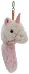 One Love breloque licorne blanc rose - accessoire bijoux