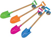 HOT Sports + Toys pelle plastique 69 cm avec manche en bois jouet