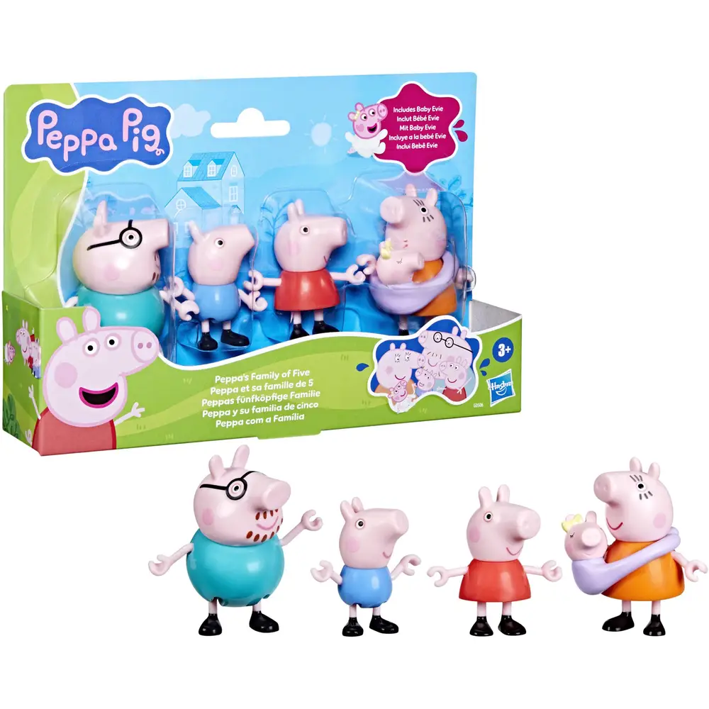 Hasbro Peppa Pig coffret famille jouet - figurines Peppa Pig