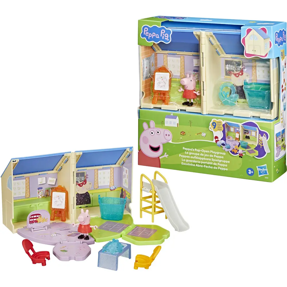 Hasbro Peppa Pig coffret Pop-Open Salle de classe jouet école