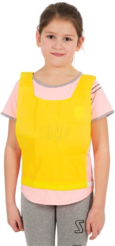 Megaform chasuble de sport nylon adolescent jaune - accessoire sportif-2