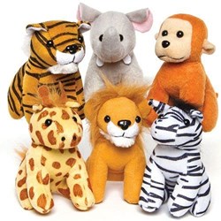 Peluches Safari et jungle