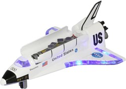 Keycraft navette spatiale jouet - Avec lumière et son fusée 19 cm