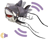 Mieredu puzzle 3D requin - jouet éducatif avec effet sonore-3