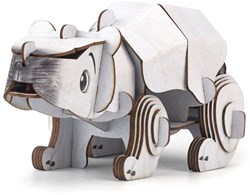 Mieredu puzzle 3D jouet ours polaire avec effet sonore pour enfants