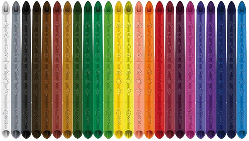 Quantore crayons de couleur Maped Color Peps Infinity set 24 couleurs ergonomique-2
