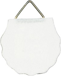 Quantore étiquettes crochet suspendu 45mm 6 pièces papier carton plastique