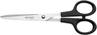 Westcott ciseaux acier inoxydable 18cm noir - ciseaux de bureau poignée plastique