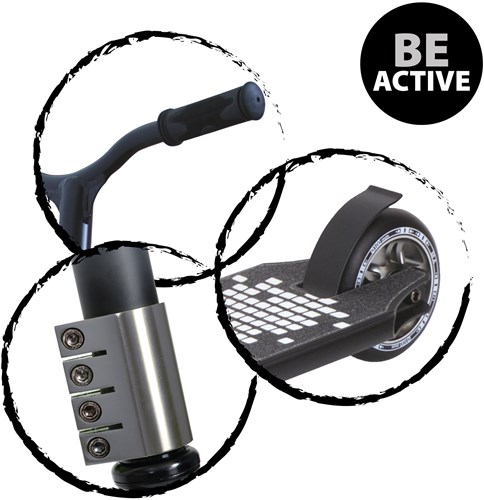 Schildkröt trottinette freestyle Kickless - trottinette pour tricks et skatepark-3