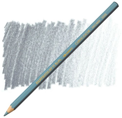 Caran d'Ache crayon aquarelle gris - Supracolor crayon de dessin professionnel-2