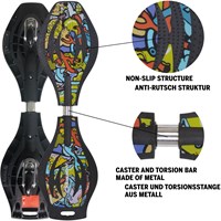 Schildkröt waveboard graffiti Good Vibes - jouet funsport-2