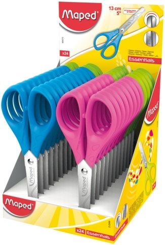 Quantore ciseaux essentials 13cm droitier école bricolage